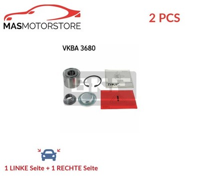 RADLAGERSATZ RADLAGER SATZ PAAR SKF VKBA 3680 2PCS A FÜR CITROËN C4 I,C4