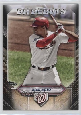 2021 Topps DH Debuts Black /299 Juan Soto #DHD-12 1cx3