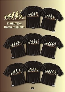 Kiwistar - T-Shirt - weiss - Kletterer Klettern Evolution Motiv Bedruckt Funshirt Design Print - mit Motiv bedruckt - Funshirt Design - Sport