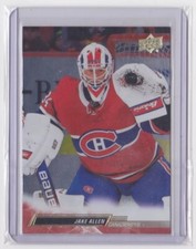 2022-23 UD SERIES 1 SILVER FOIL BASE PARALLEL JAKE ALLEN #93 MONTREAL CANADIENS