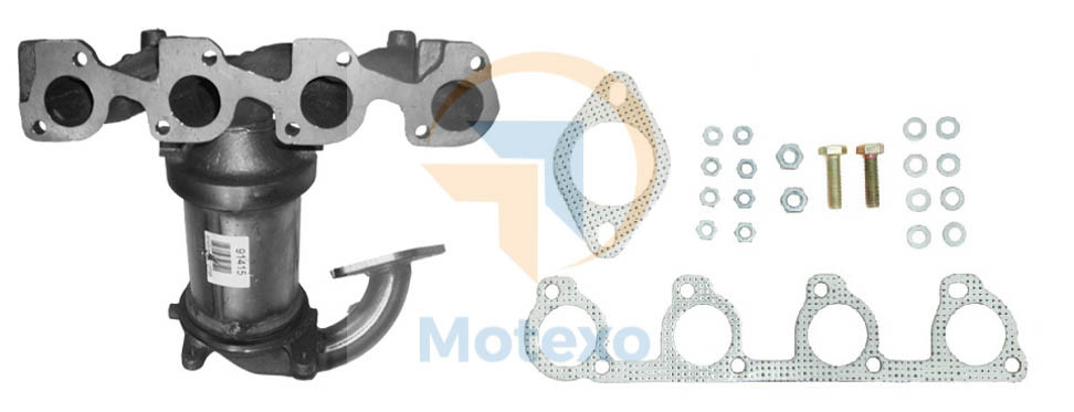 BM91415H Exhaust Approved Petrol Catalytic Converter +Fitting Kit +2yr Warranty