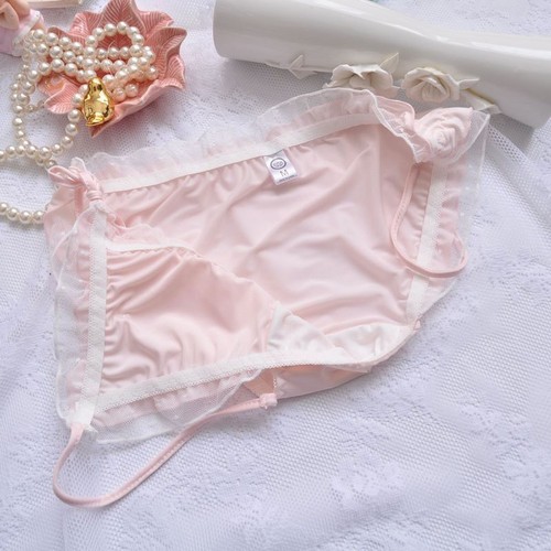 4pcs Teen Girls Satin Underwear Cute Knickers Cheeky Frilly Panty Hipster Lots - Picture 10 of 11