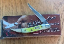 CASE 610096 SS LIME GREEN TINY TOOTHPICK KNIFE NEVER USED IN BOX N11
