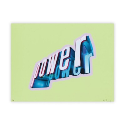 Pietro Sanguineti German Artist Original Hand Signed digital print  2005 n4