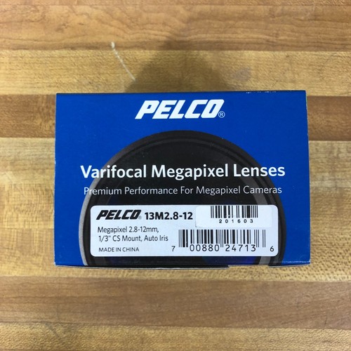 PELCO 13M2.8-12 Lens 1/3 in. Format Vari-focal Zoom 2.8-12 mm Auto Iris - New - Picture 3 of 5