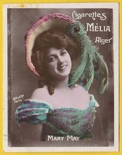 Cigarettes Melia Algeria Tobacco Card Tirage K - Mary Max - feather hat