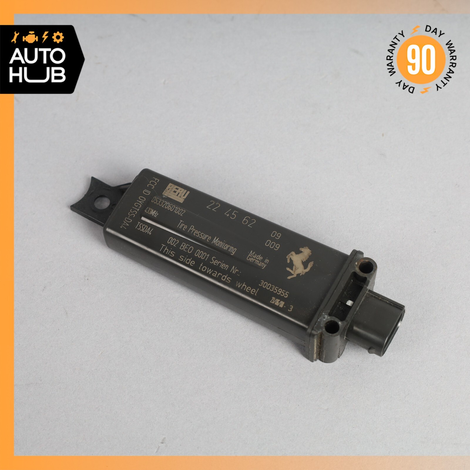 05-13 Maserati GranTurismo M145 Tire Pressure Monitor Sensor 224562 OEM