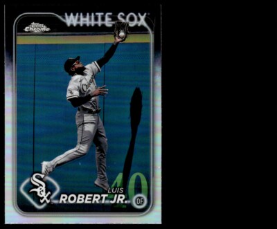 2024 Topps Chrome Refractor Luis Robert Jr. Chicago White Sox #86