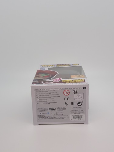FUNKO POP MARVEL ZOMBIES #793 GAMBIT BOX LUNCH EXCLUSIVE GITD! Double Boxed! - Picture 7 of 10