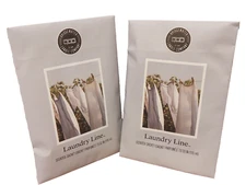 Bridgewater Sachet by Willowbrook Laundry Line lot of 2 large singles new
