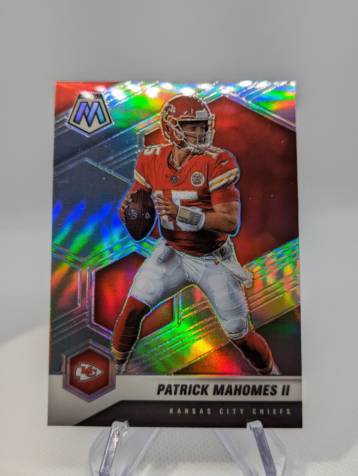 2021 Panini Mosaic #1 Patrick Mahomes II Prizm Silver