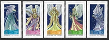 2007 Isle of Man Sg 1400/1404 Christmas. Hark the Herald Angels Sing MNH