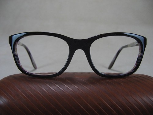 OAKLEY TAUNT PInot Noir Eyeglasses Plastic 50-16 Hand-Made Layered & Case
