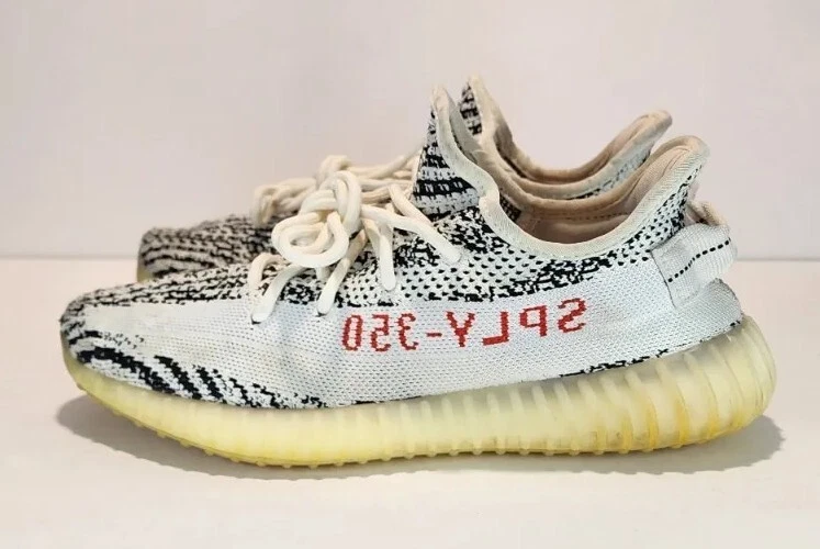 tonehøjde Ekspression panik Size 8 - adidas Yeezy Boost 350 V2 Low Zebra No box | eBay