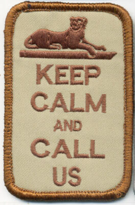 POLIZEI / RAID KEEP CALM AND CALL US - SABLE - FAB LOCALE AFGHANISTAN
