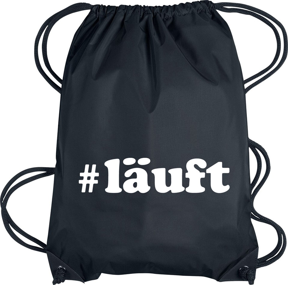 By Bers Leon Großer Premium Turnbeutel Mit Innentaschen Rucksack Tasche Damen Herren Teenager Gym Bag Draw String 45x34cm Für Sport Reise Alltag Einkauf (BuntBlumeSchwarzPU