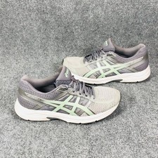Asics Gel Contend 4 Mujer Talla US 10 Gris Medio Glaciar Mar Caminar Correr T765N