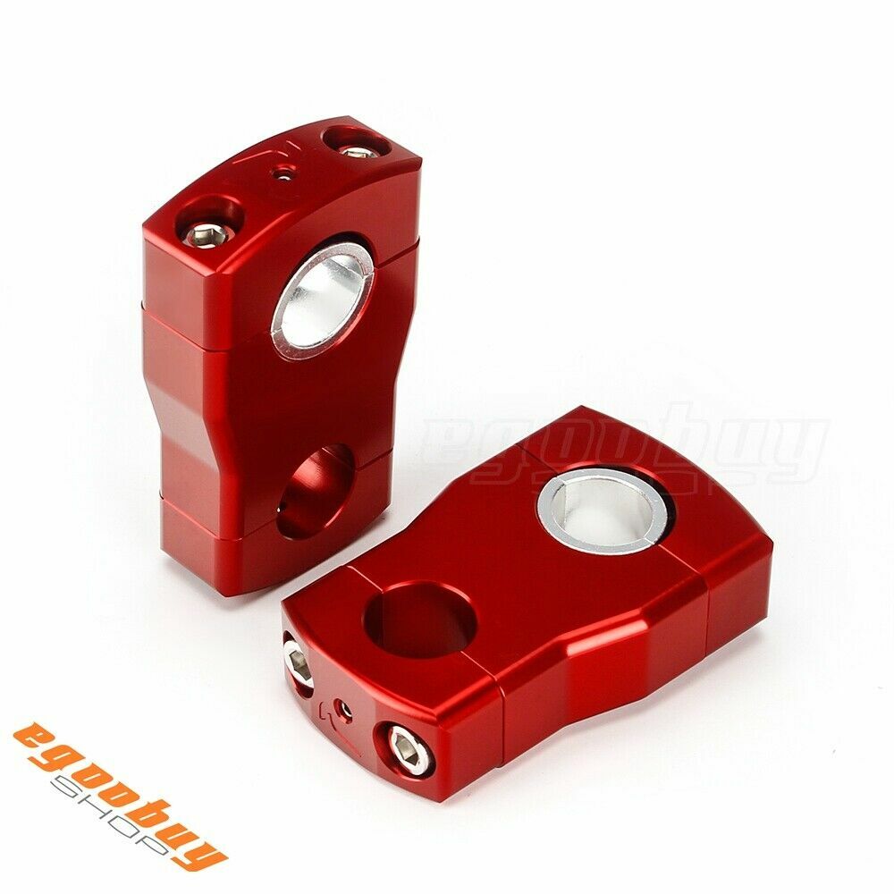 Handlebar Fixed Height Risers 2" for Polaris Matryx Arctic Cat sleds 7/