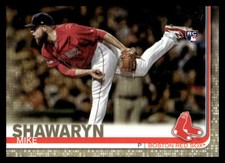 2019 Topps Update Mike Shawaryn #US231 Gold Parallel #'d /2019 RC Boston Red Sox