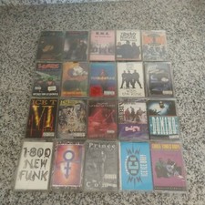 Rap Cassette Lot Of 20 Ice T, Domino, Luniz, Digital Underground Etc.