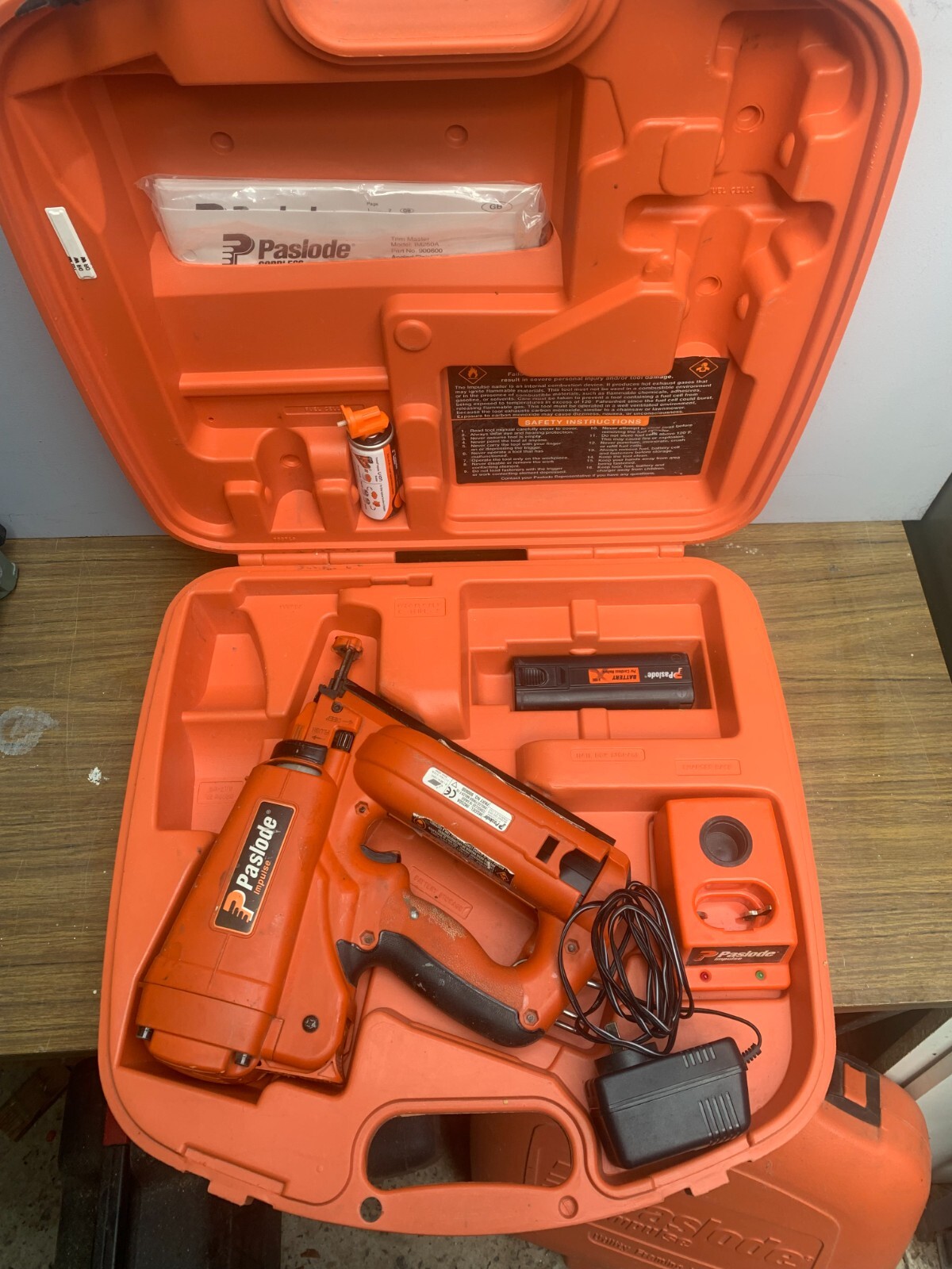 Paslode finishing gun eBay