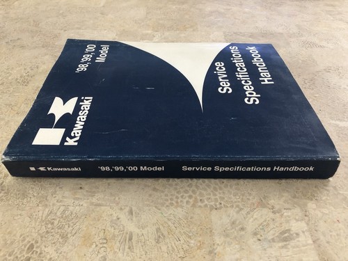 Kawasaki ‘98 ‘99 ‘00 Model Service Specifications Handbook - Bild 4 von 4