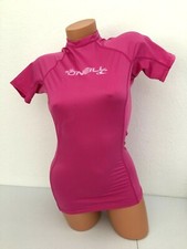 NEW O'Neill Youth's Tee Swim Coverup Rash Guard T-Shirt Pink Short Sleeve Large