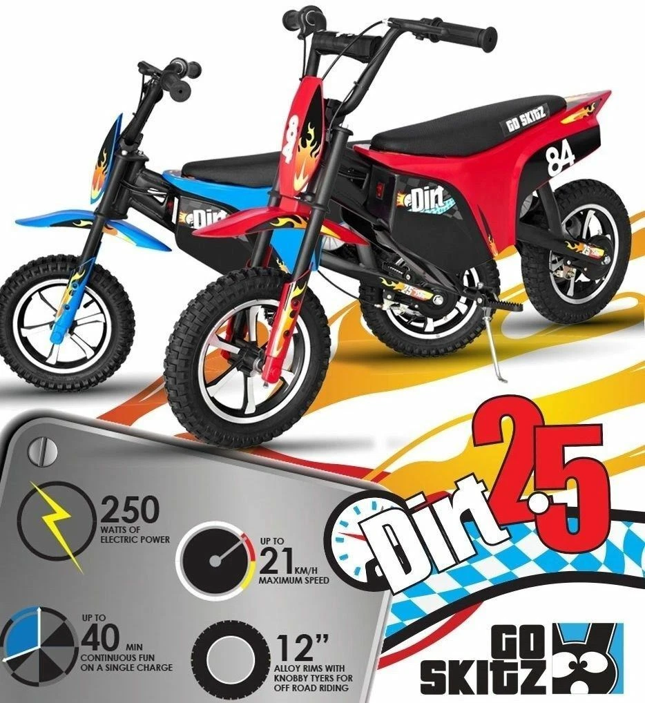 Go skitz electric dirt sales bike