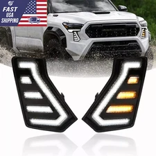 FOR 2024 2025 TOYOTA TACOMA LED DRL DAYTIME RUNNNING LAMP TURN SIGNAL FOG LIGHT