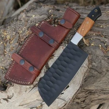 Hand fordged Powder coating Clever Chef knife