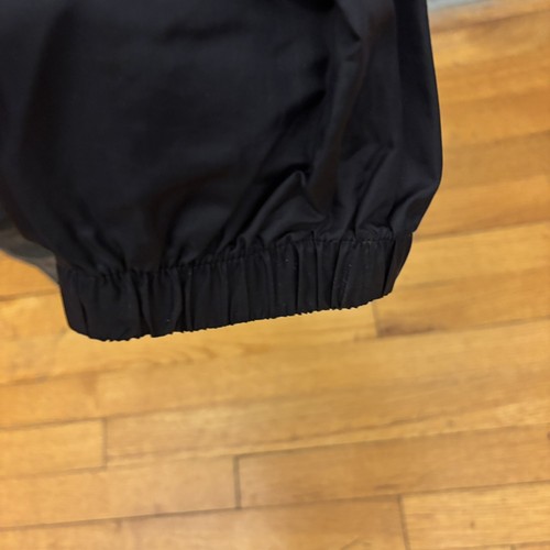 Giacca a vento vintage Notre Dame leggera con cappuccio pullover giacca 1/4 zip taglia L - Foto 4 di 8