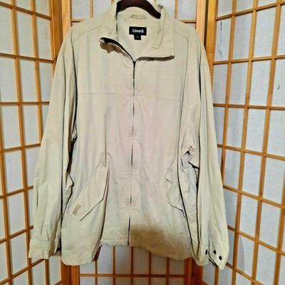 tan windbreaker