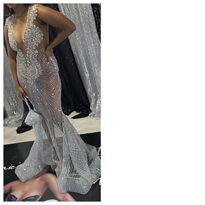 diamond birthday dress Jezabel gold dress silver diamond party dress  SLAYEDBYTEN 35 days after your payment Diamond Long Dress Long Mermaid