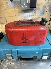 Vintage Petrol  Can 5 litre, Sprint Never Stop Automobilia Garage Display 