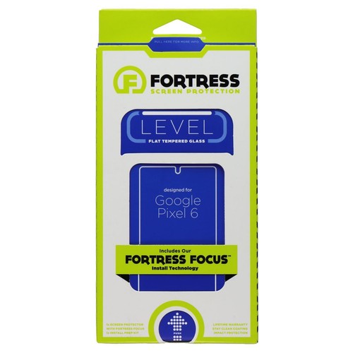 Fortress Level Flat Hartglas Displayschutzfolie für Google Pixel 6 - Bild 1 von 2