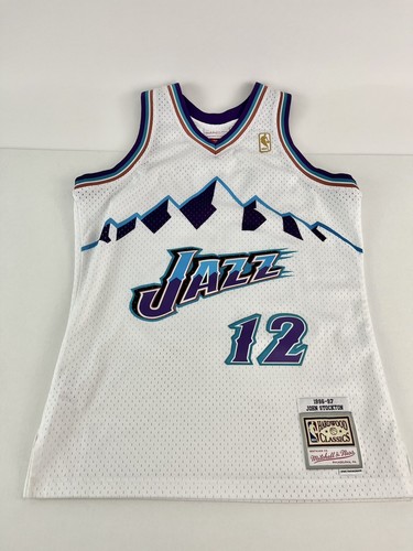 MITCHELL & NESS NBA Swingman Jersey Utah Jazz 1996-97 John Stockton Size M