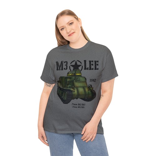 M3 Lee T-Shirt WWII US Army Tank - Picture 33 of 49