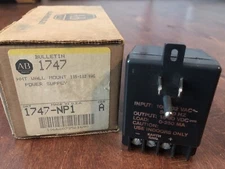 Allen Bradley 1747-NP1 HHT Wall Mount Power Supply New in Box With Instructions