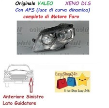 FARO FANALE PROIETTORE ANTERIORE SX PER VOLKSWAGEN PASSAT 3C 07 10 XENO SINISTRO