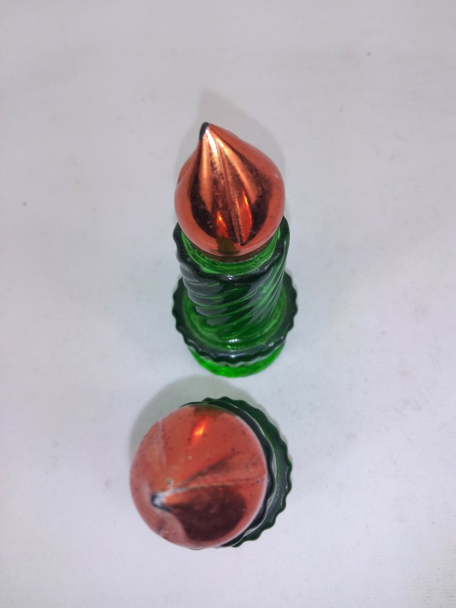 工芸品 AVON Xmas candle type perfume bottle Avon Christmas Candle Perfume Bottle - Etsy