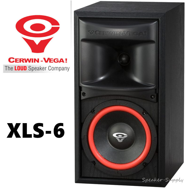 Cerwin Vega XLS-6 2-Way Bookshelf Speaker Each