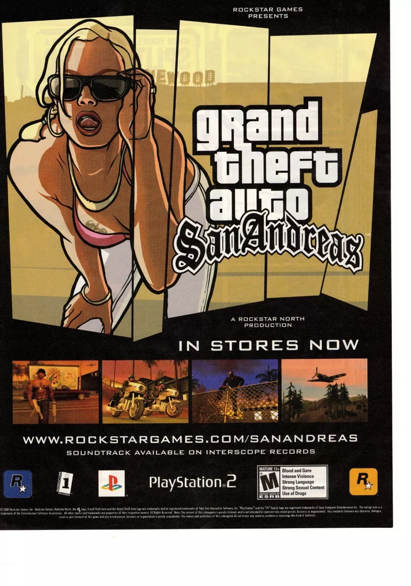 GTA: San Andreas [PlayStation 2] Gameplay 