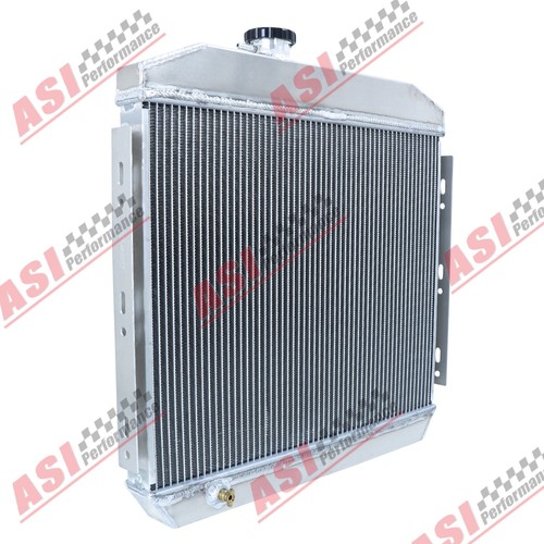 3-Rows Aluminum Radiator For 1955-1957 Chevrolet Bel Air Nomad Del Ray Base 4.6L - Picture 8 of 10