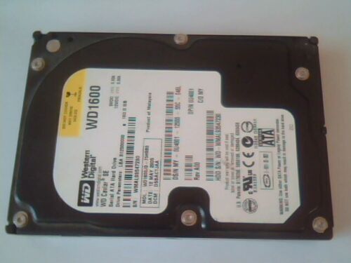 Western Digital WD1600AVBS-63SVA0 DCM:HGRNHTJCA 160gb 3.5 Western Digital WD1600AVBS-63SVA0 DCM:HGRNHTJCA 160gb 3.5