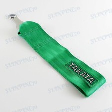 Tow Strap Universal Jdm Racing Sports Green Towing Hook Loop High Strength Tow Strap Universal Jdm Racing Sports Green Towing Hook Loop High Strength