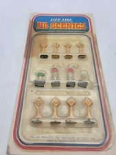 LifeLike 1115 HO-Scenics Road Signs HO Scale NIP Hand Painted