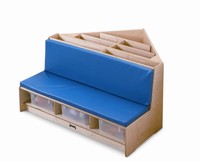 Jonti-craft Jonti-craft 11 Wood Classroom Bench Jonti-craft Jonti-craft 11 Wood Classroom Bench