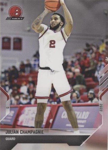 2025-26 Topps Now NBA #110 Julian Champagnie Red Foil #d /5 | eBay
