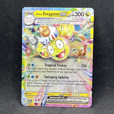 133 191 pokemon card Hydreigon ex - 119/191 - SV08: Surging Sparks Knock Out 1 of your opponents Benched Basic Pokemon Alolan Exeggutor ex 133/191 -