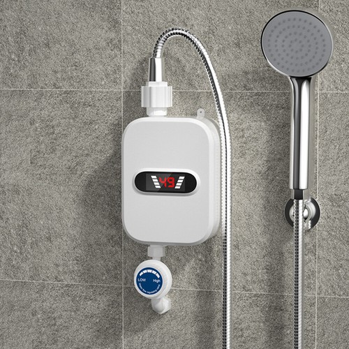 110V 3500W Mini Electric Tankless Instant Water Heater Shower Bathroom IPX4 V2N0 - Picture 11 of 12